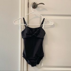Motionwear Black Camisole Leotard - LC
